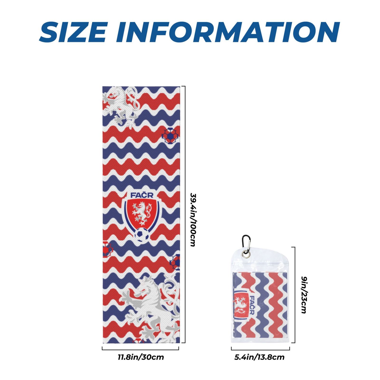 Czech Sport Towel CET1931 - Soccerfana