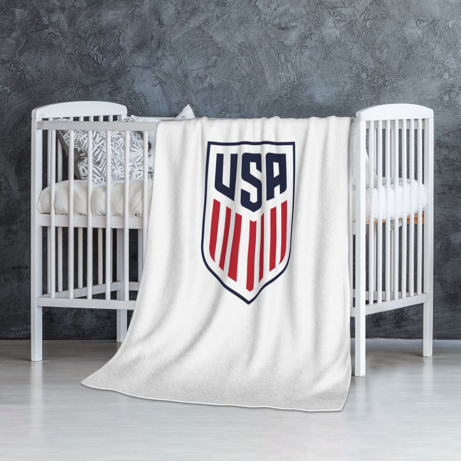 USMNT Flannel Blanket FLB1541 - Soccerfana