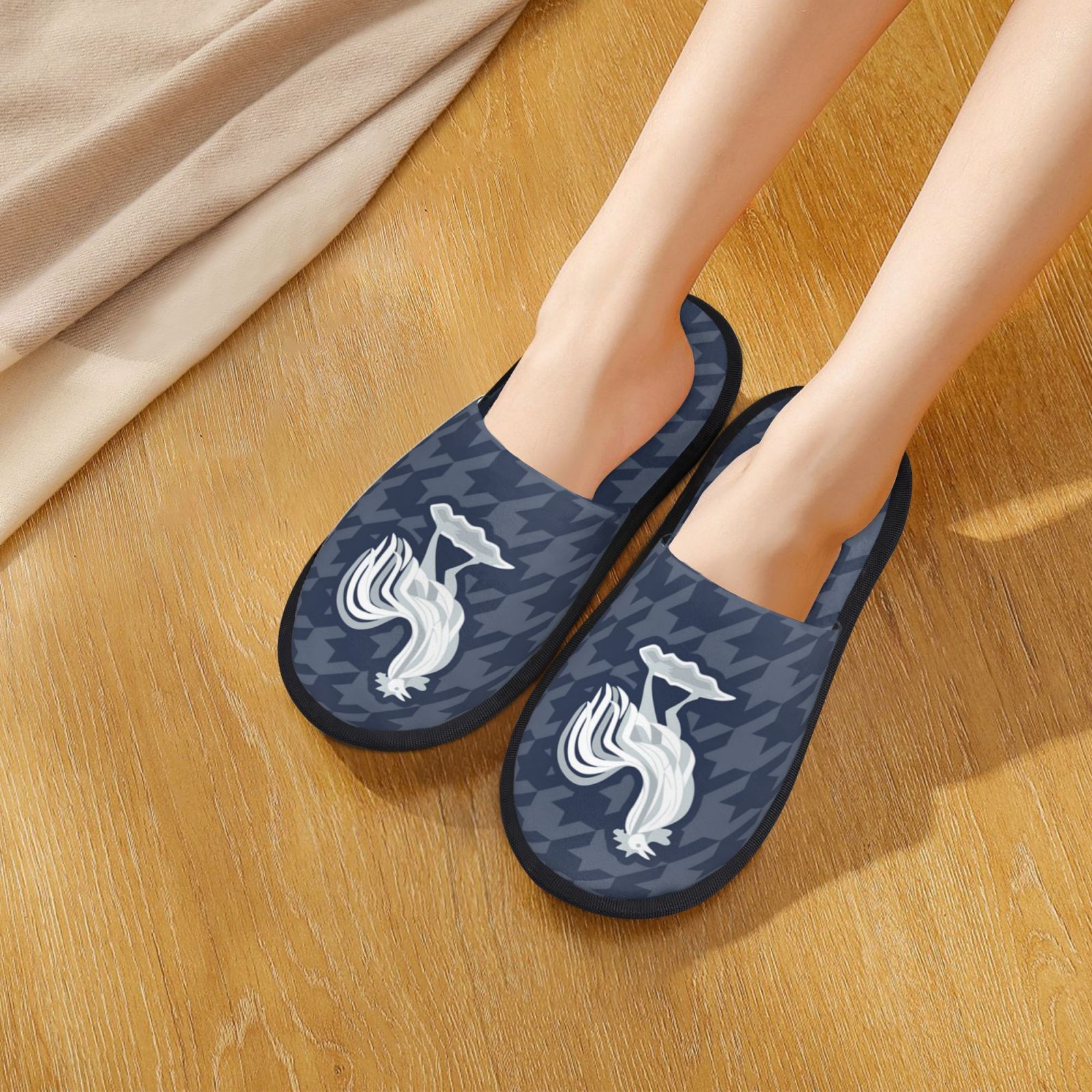 France Cotton Slippers FSP2240 - Soccerfana