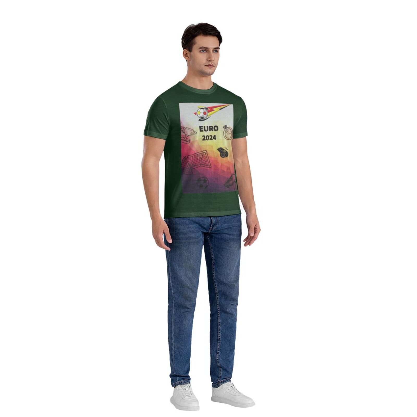 Men's Germany EURO 2024 Basic Short Sleeve T-Shirt BST1771 - Soccerfana