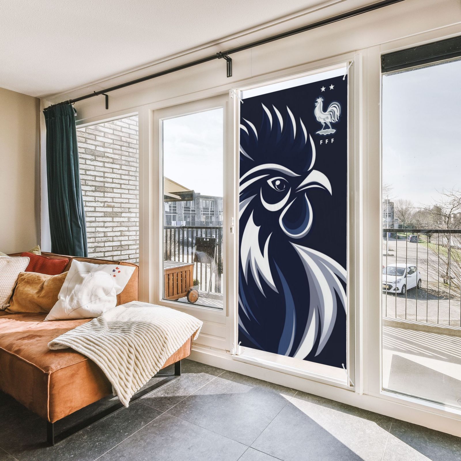 France Door Cover Decorated Banner DCB2817 - Soccerfana