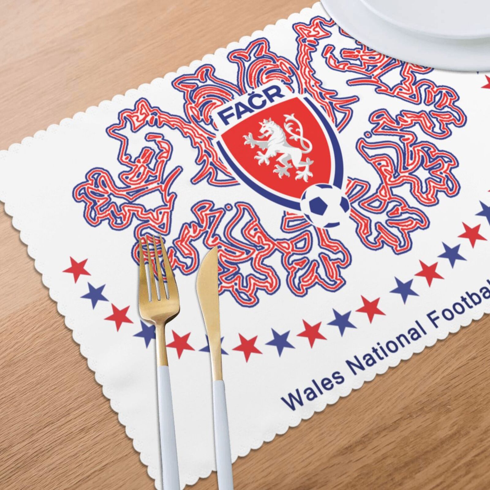 Czech Placemat Set Of 6 PFD2304 - Soccerfana