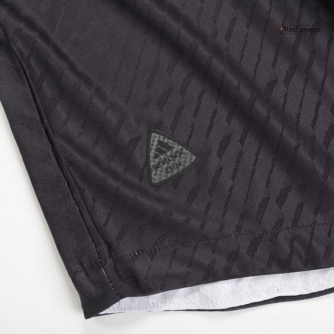 Real Madrid Y-3 Fourth Jersey Black Player Version 23/24 - Soccerfana