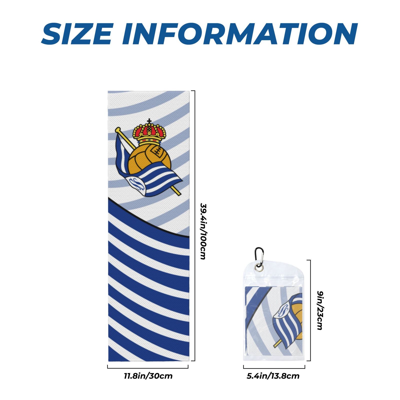 Real Sociedad Sports Towel CET2155 - Soccerfana