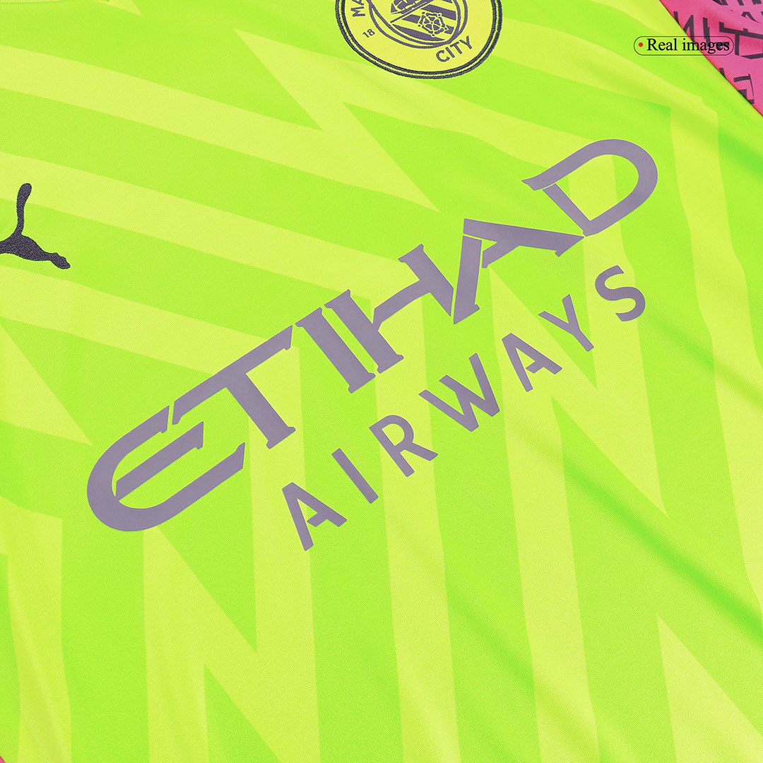 Manchester City Goalkeeper Yellow Jersey 23/24 - Soccerfana