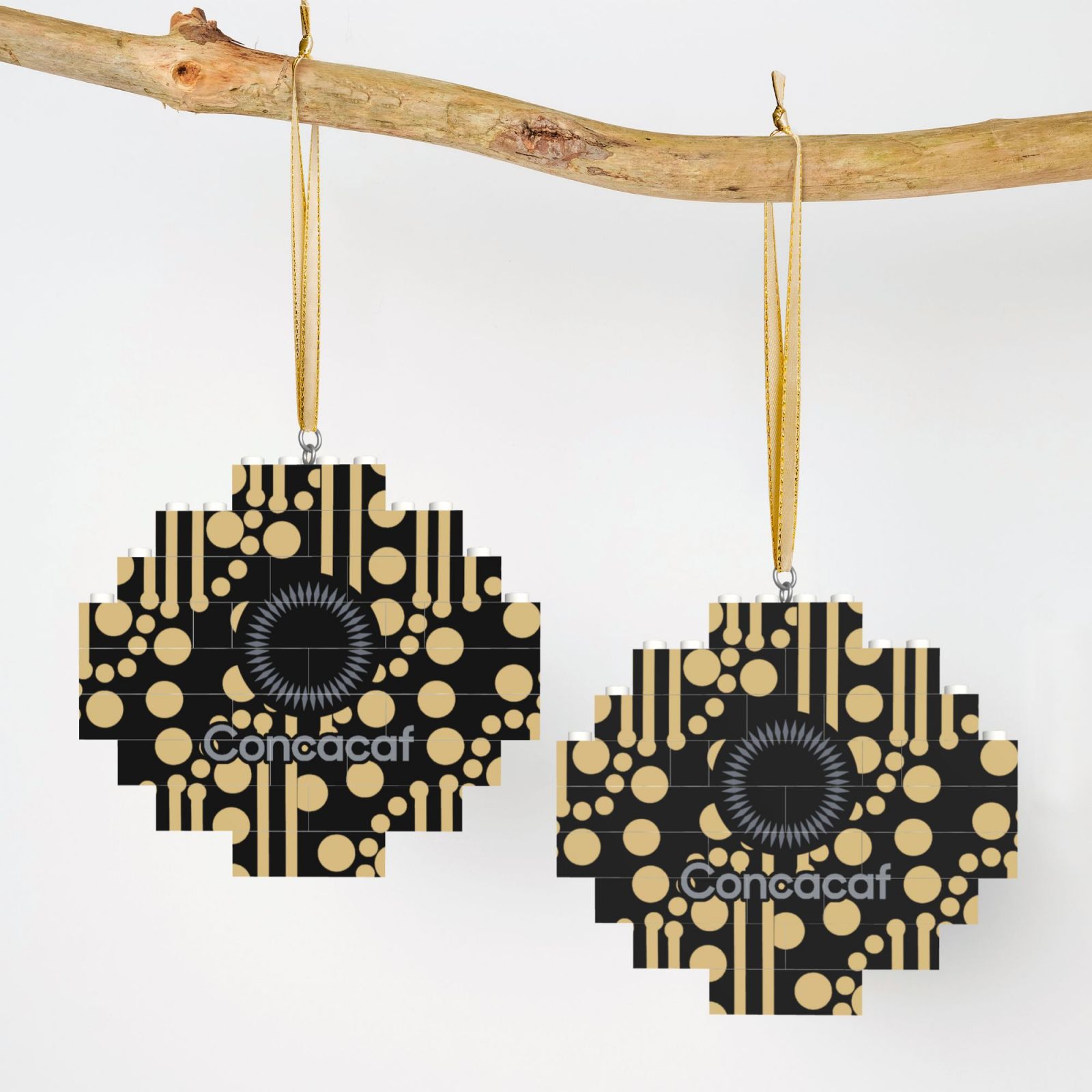 CONCACAF Building Block Puzzle Ornament BBP2003 - Soccerfana