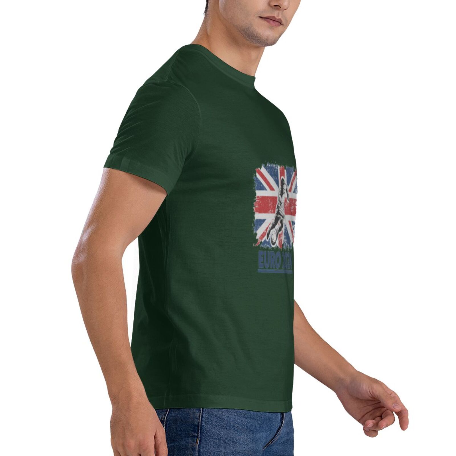 Men's England EURO 2024 Basic Short Sleeve T-Shirt BST1750 - Soccerfana