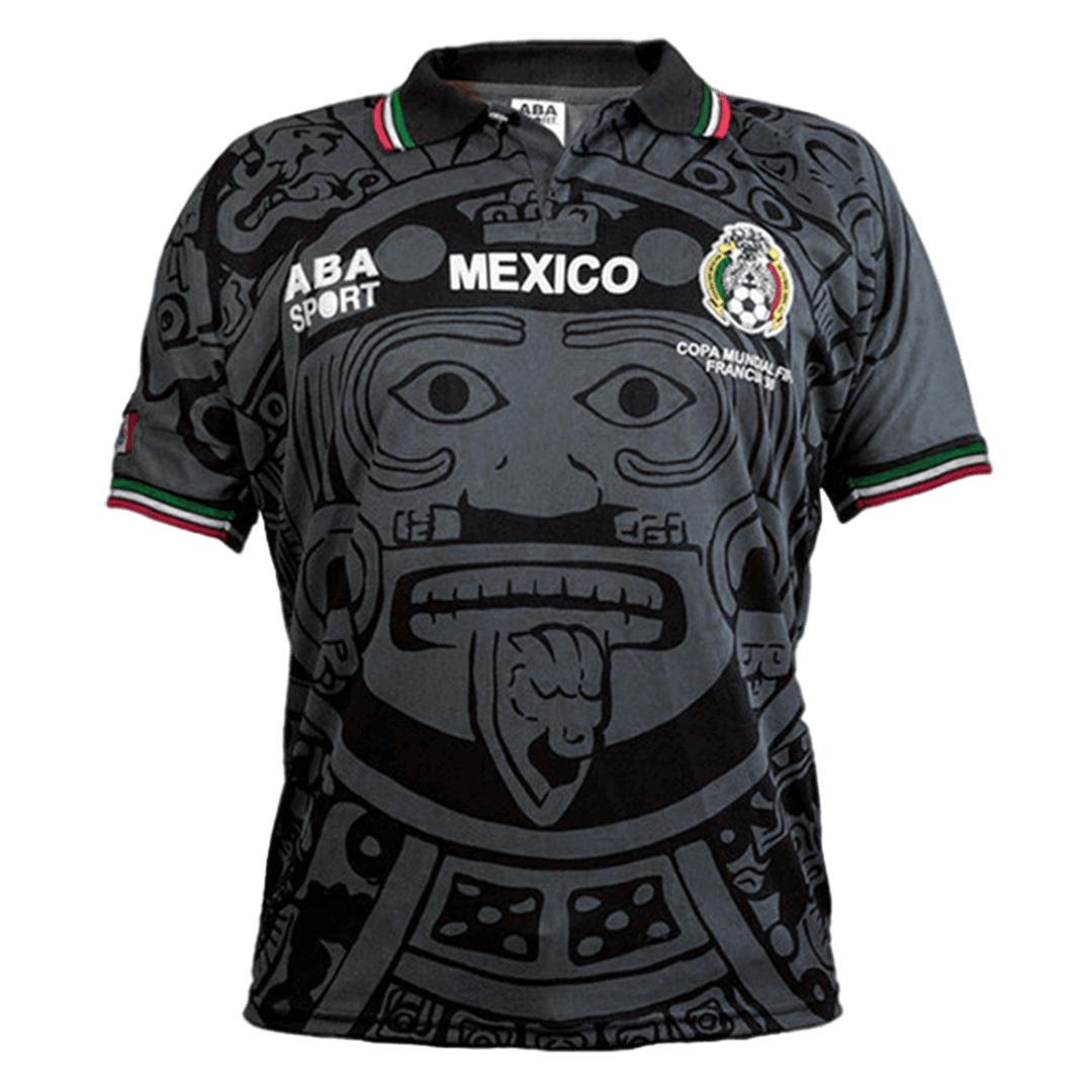 Mexico Retro Third Away Jersey 1998 - Soccerfana