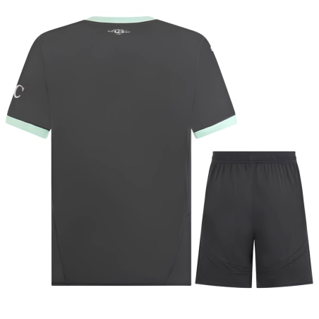 Kid's AC Milan Third Jersey+Shorts 2024/25 - Soccerfana