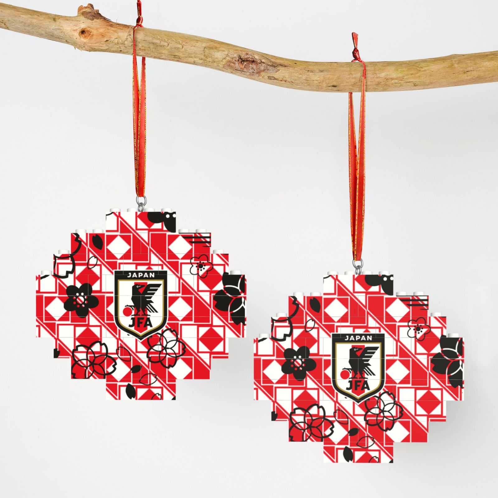 Japan Building Block Puzzle Ornament BBP2007 - Soccerfana