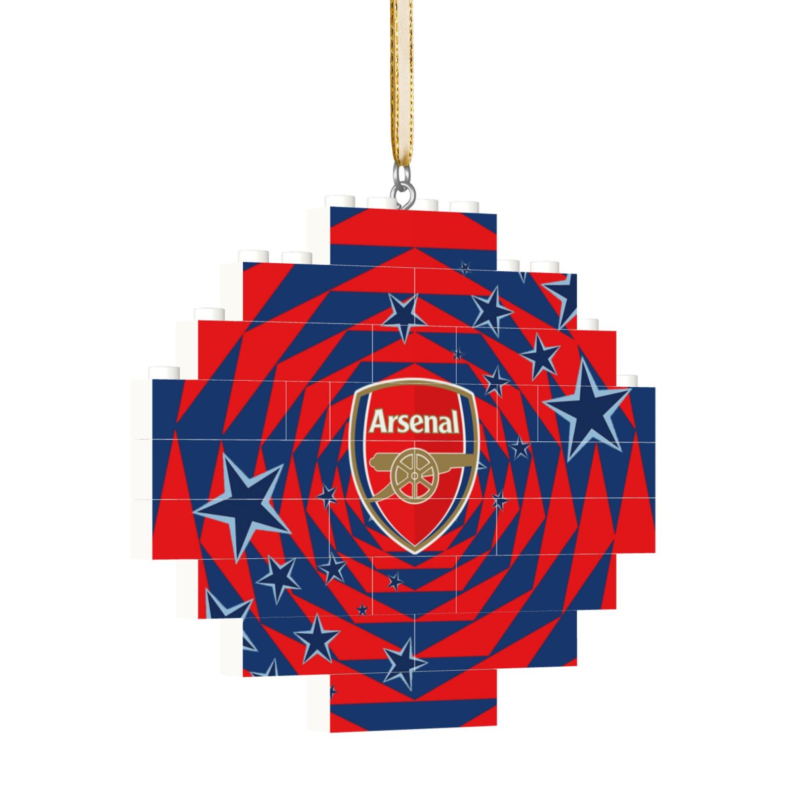 Arsenal Building Block Puzzle Ornament BBP1985 - Soccerfana