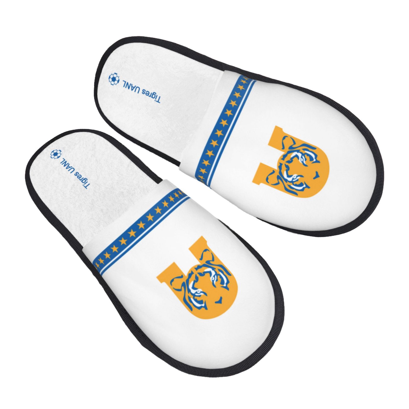 Tigres UANL Cotton Slippers FSP2359 - Soccerfana