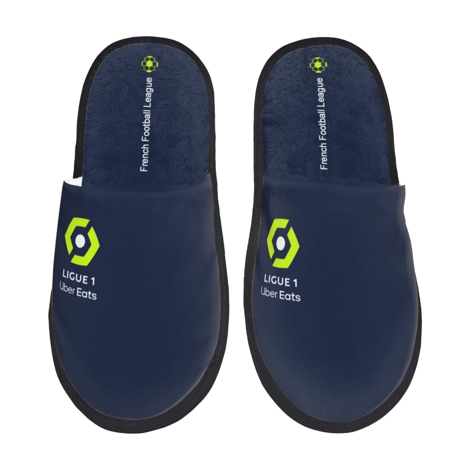 France Football League Cotton Slippers FSP2360 - Soccerfana