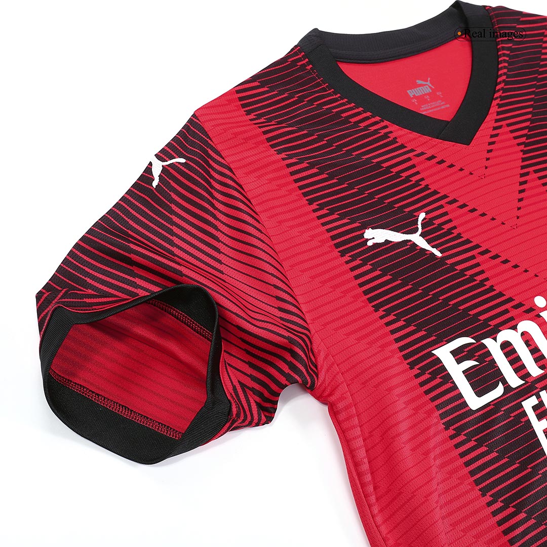 AC Milan Home Jersey 23/24 - Soccerfana