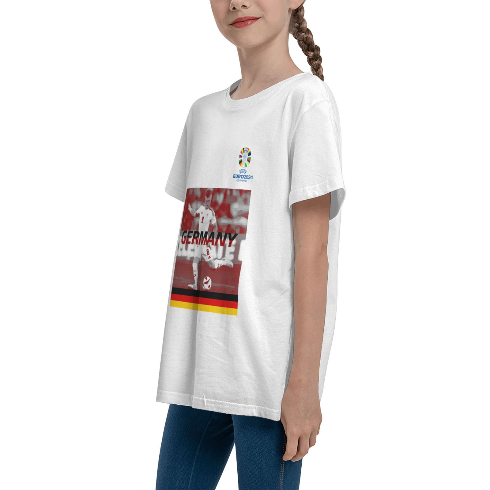 Kid's Germany EURO 2024 Teenage T-shirt TET1710 - Soccerfana