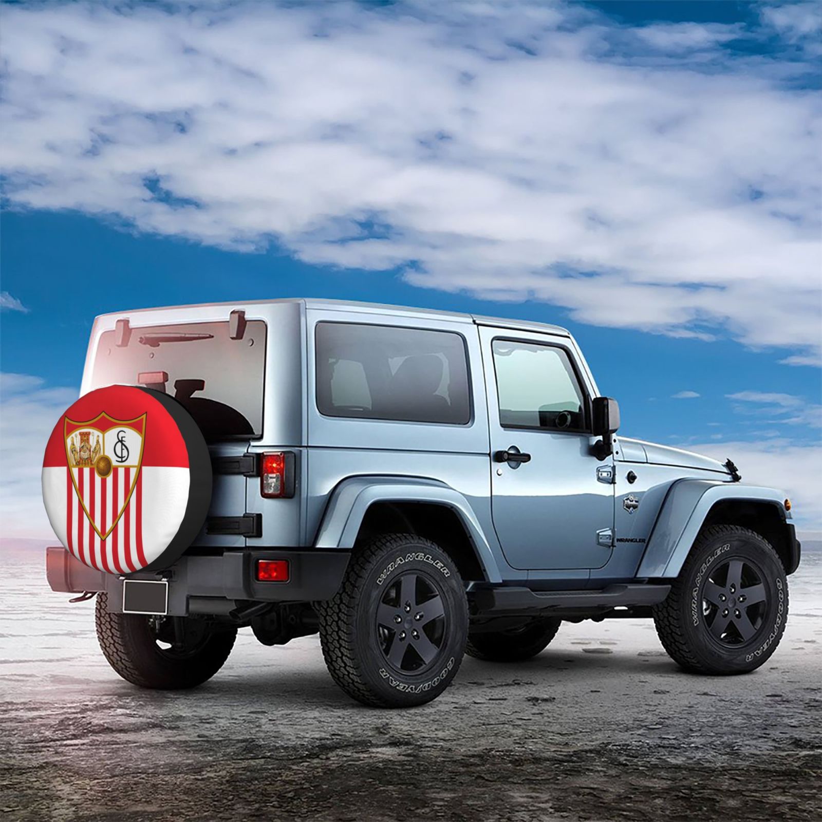Sevilla Car Tire Dust Cover TIC2734 - Soccerfana