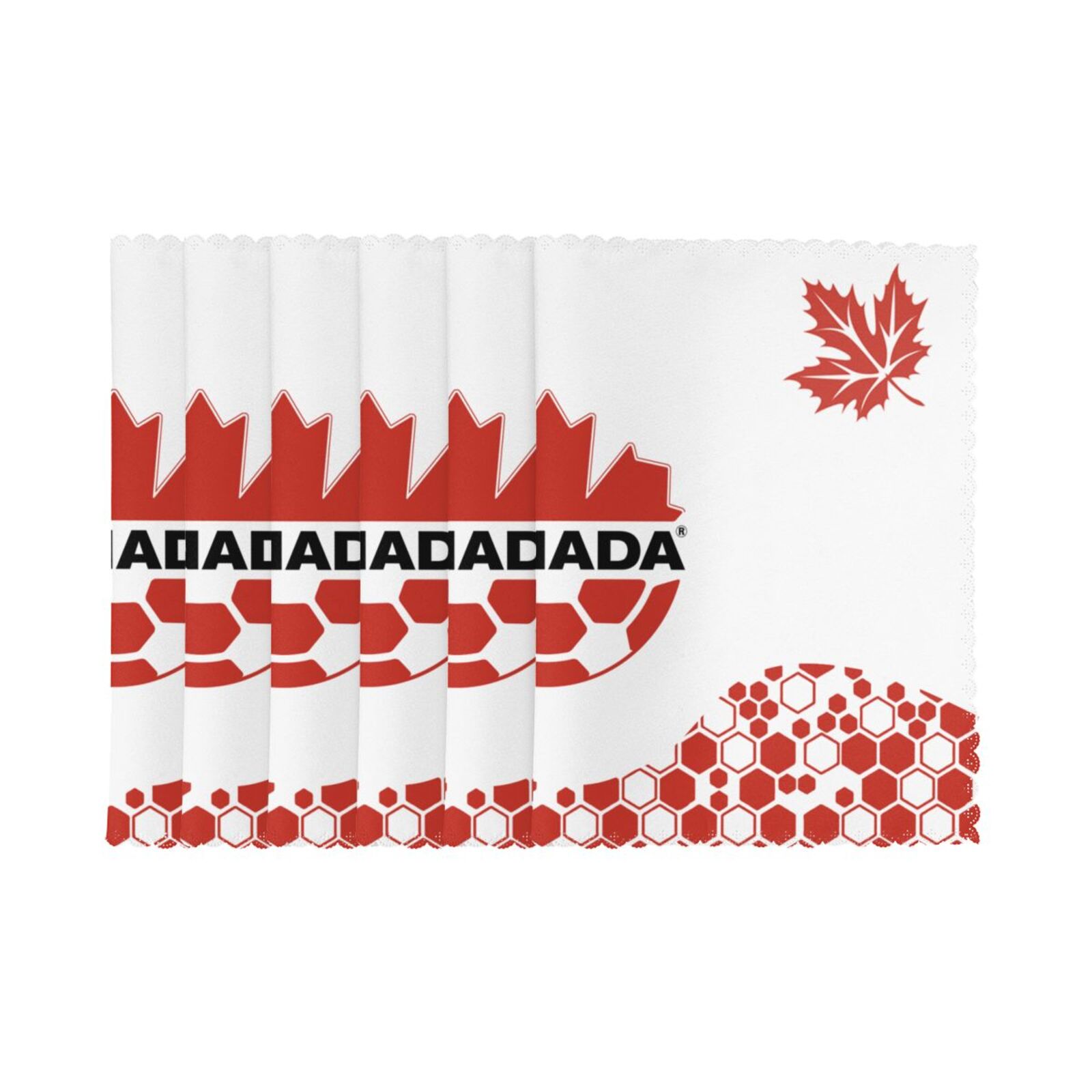 Canada Placemat Set Of 6 PFD2263 - Soccerfana