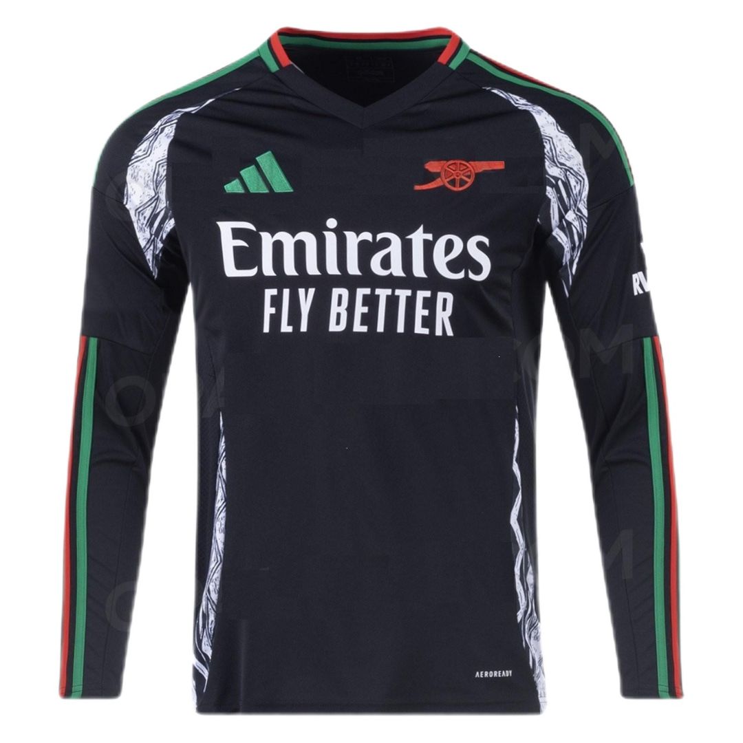 Arsenal Away Long Sleeve Jersey 2024/25 - Soccerfana