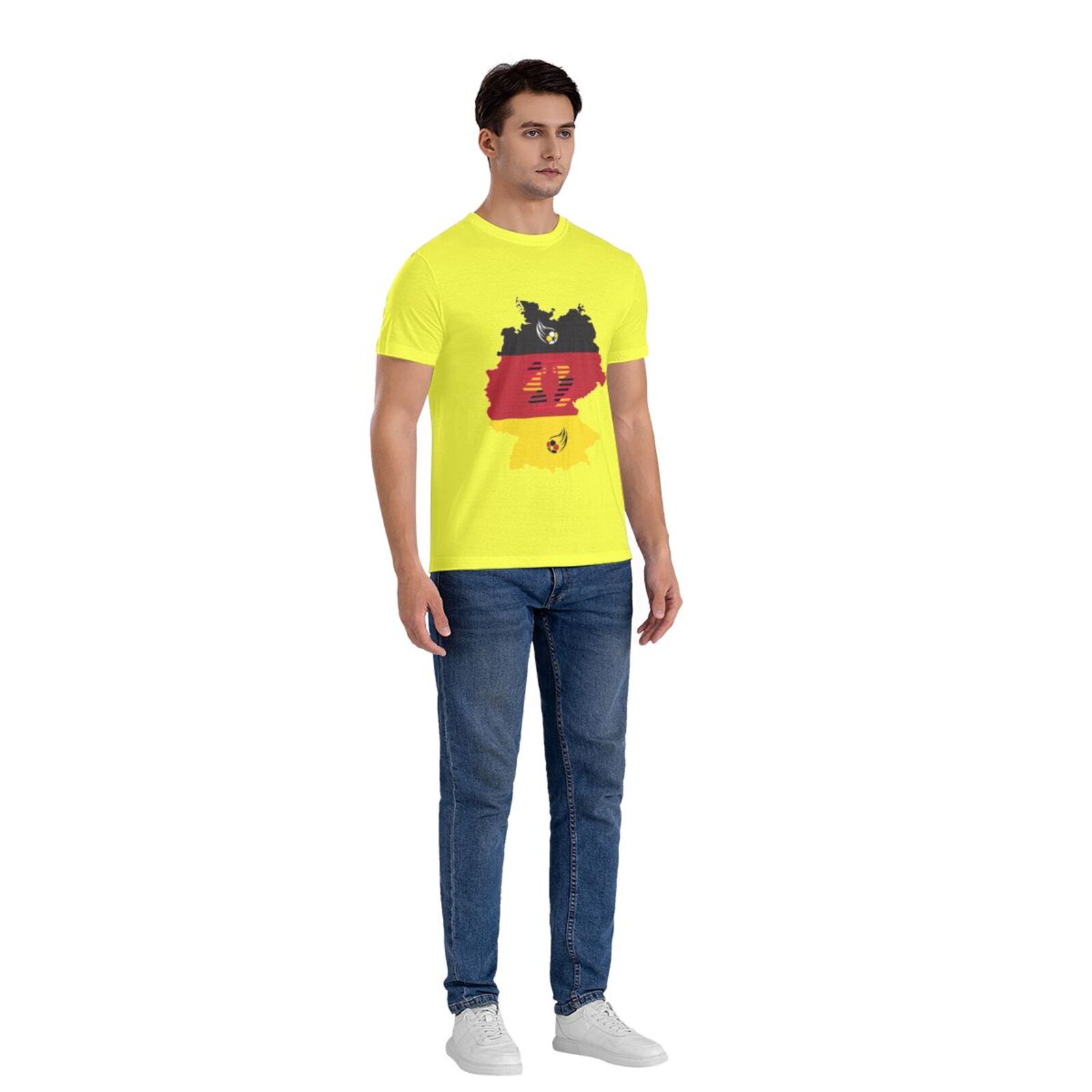 Men's Germany EURO 2024 Basic Short Sleeve T-Shirt BST1770 - Soccerfana