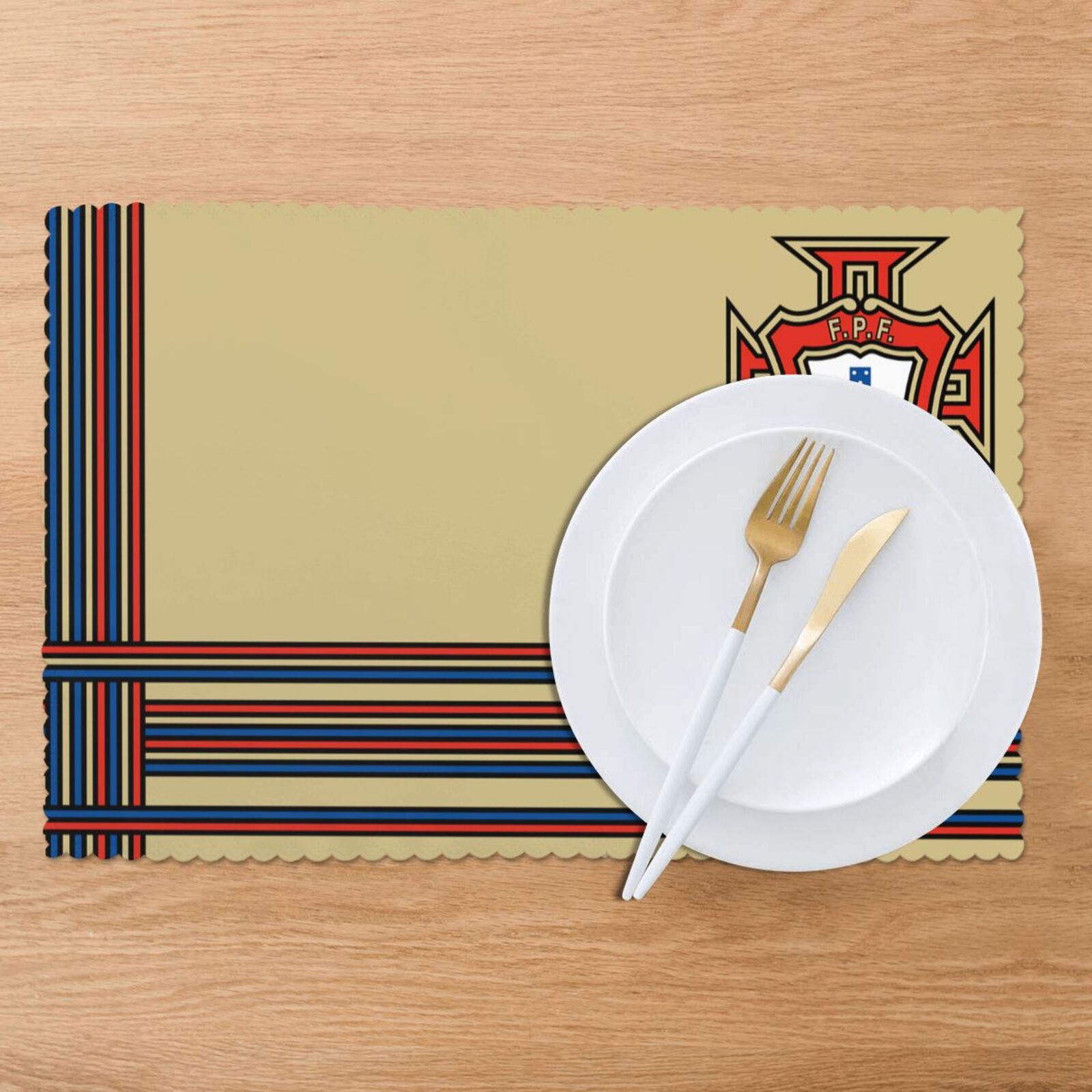 Portugal Placemat Set Of 6 PFD2073 - Soccerfana