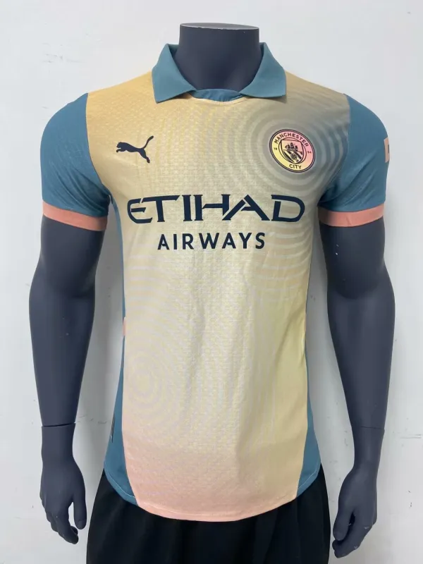 2024/2025 Manchester City Fourth Away Football Jersey - Soccerfana