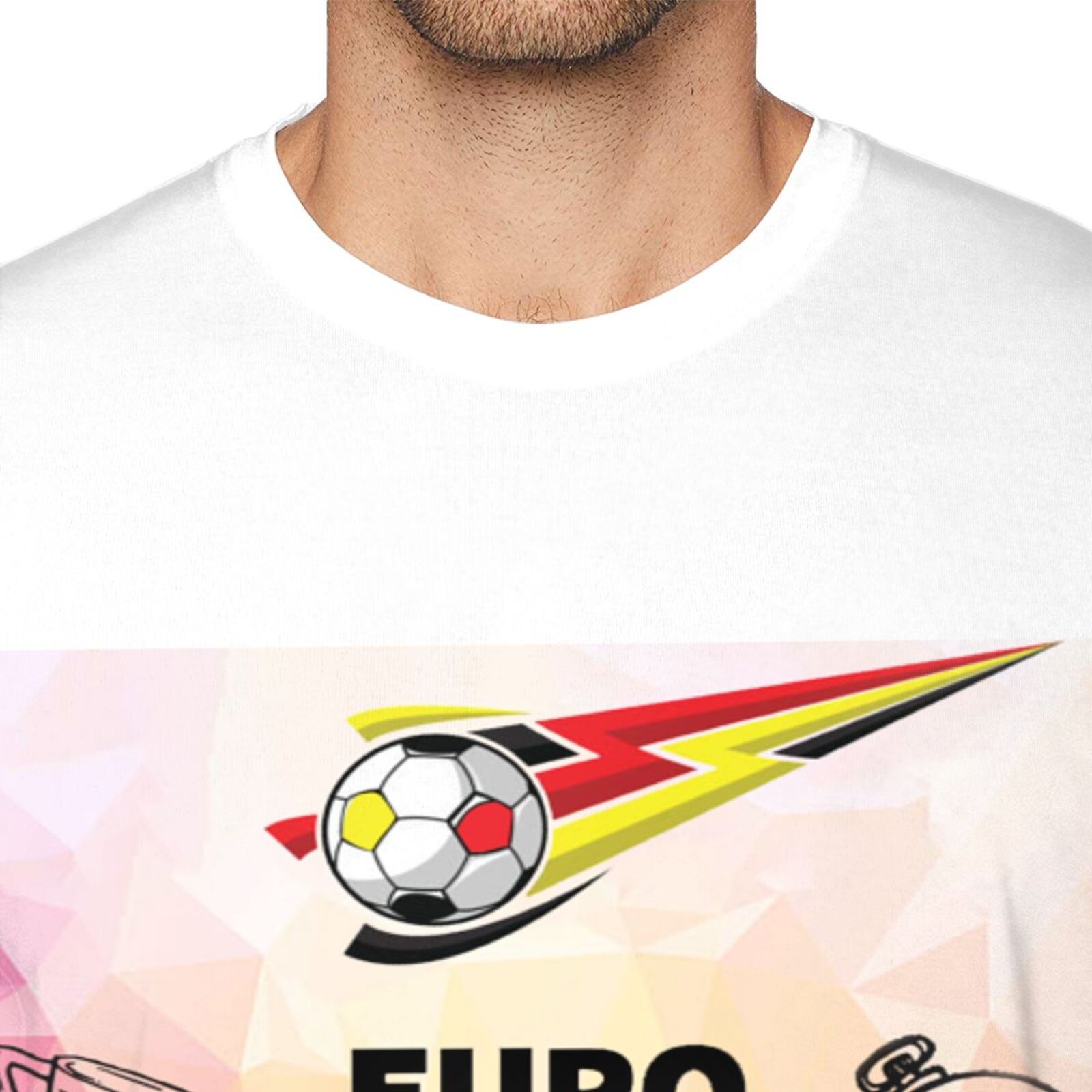 Men's Germany EURO 2024 Basic Short Sleeve T-Shirt BST1771 - Soccerfana