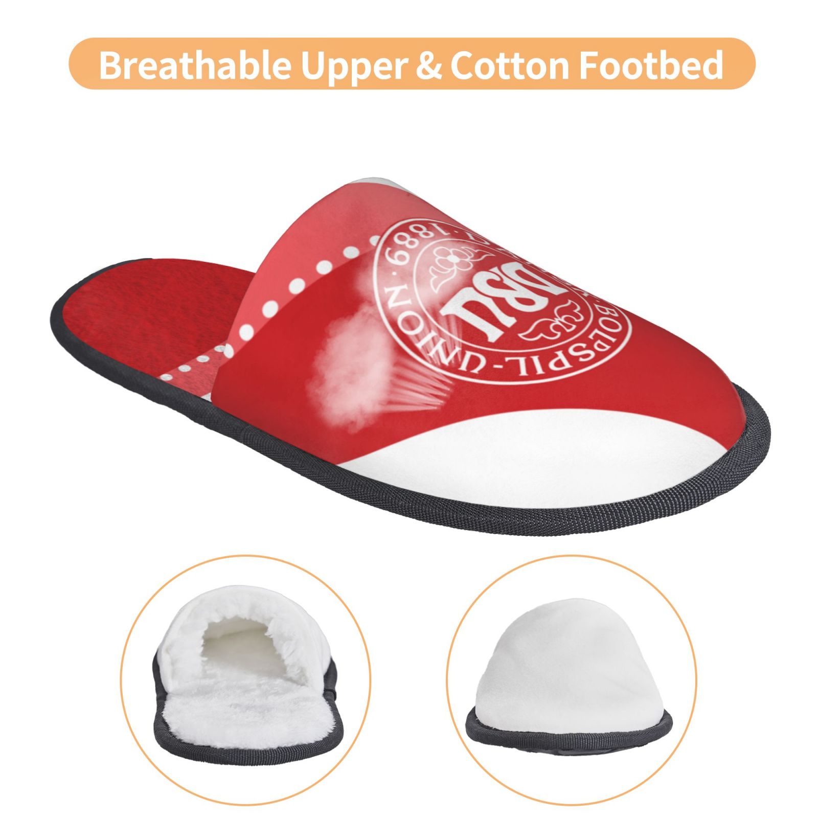 Denmark Cotton Slippers FSP2232 - Soccerfana