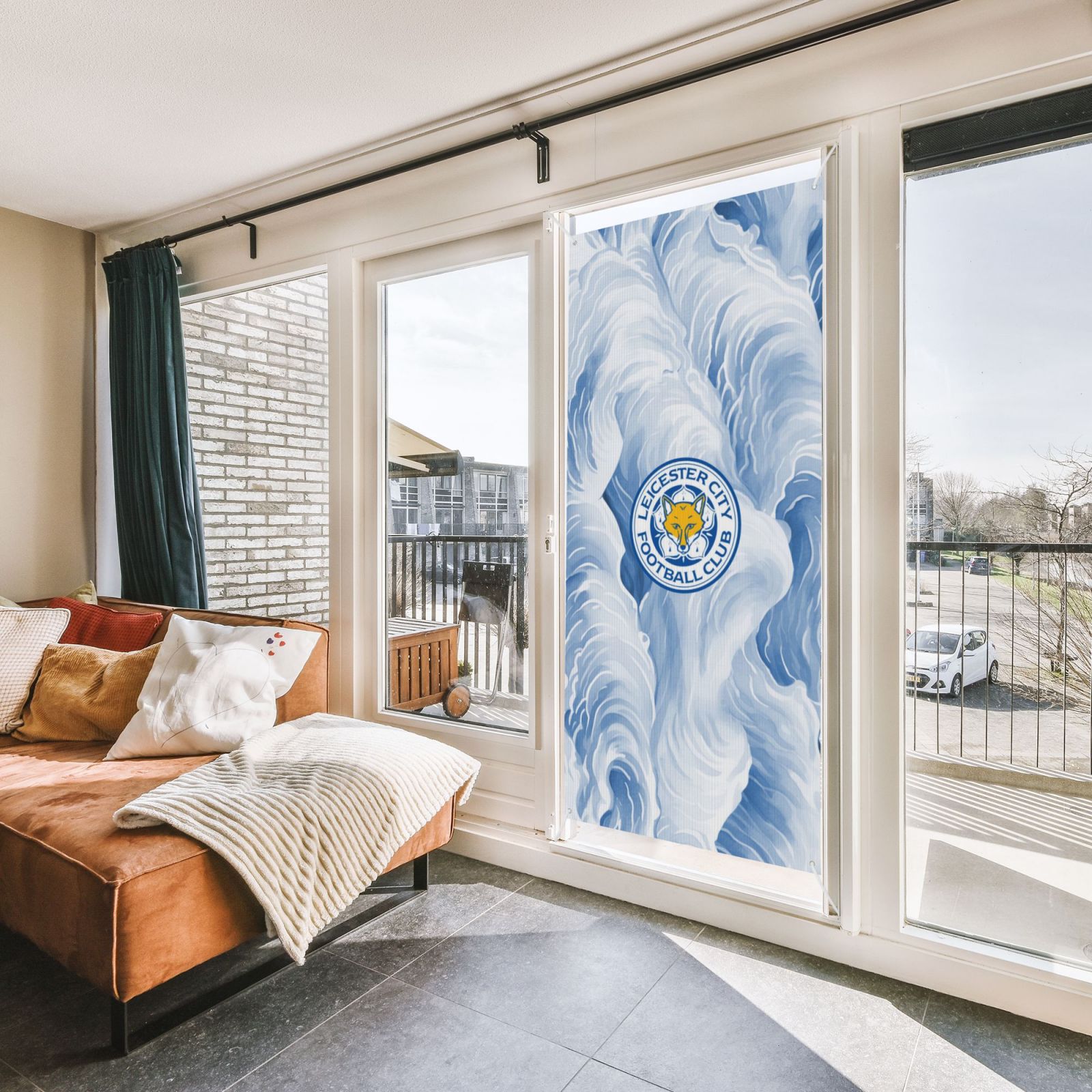 Leicester City Door Cover Decorated Banner DCB2800 - Soccerfana