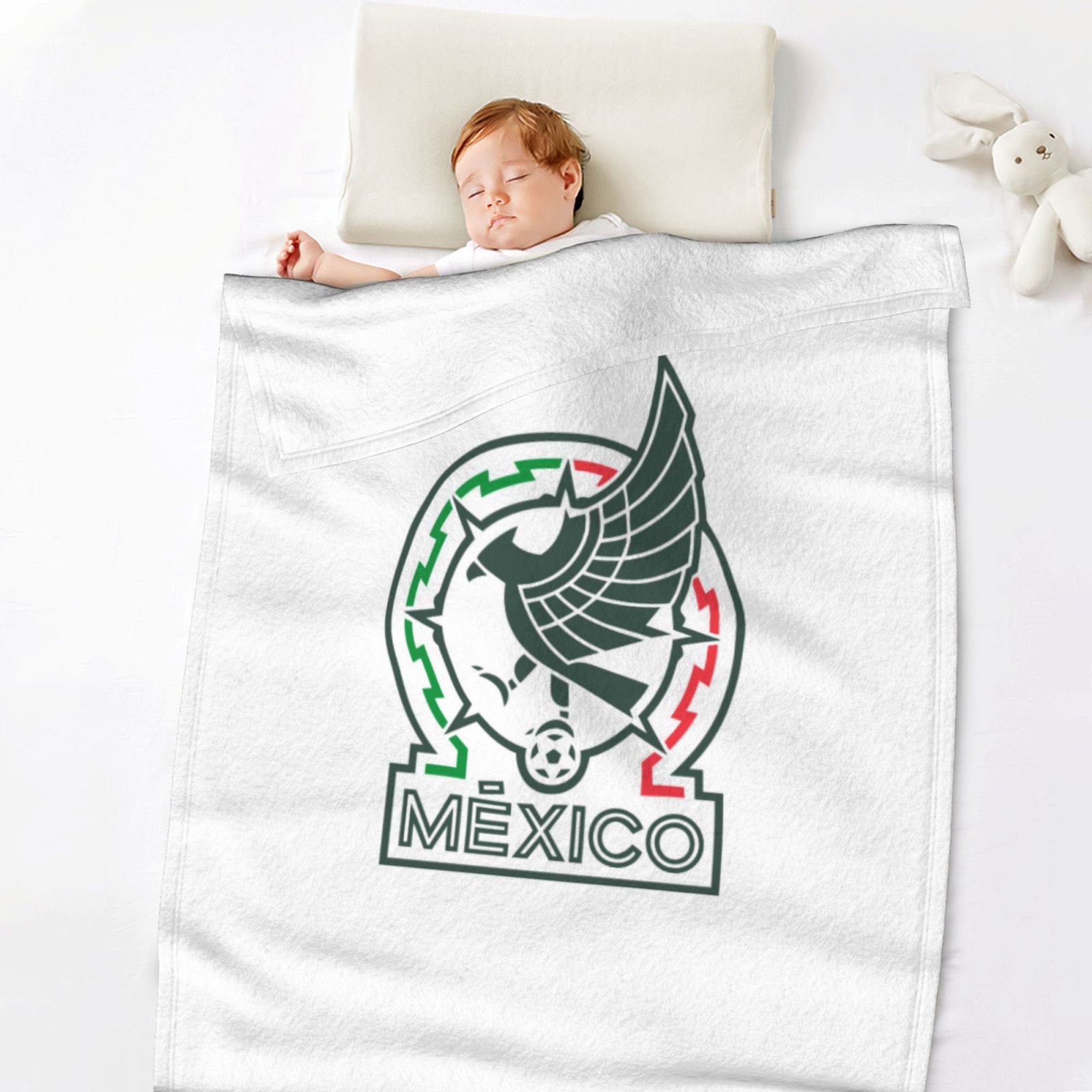 Mexico Flannel Blanket FLB1539 - Soccerfana