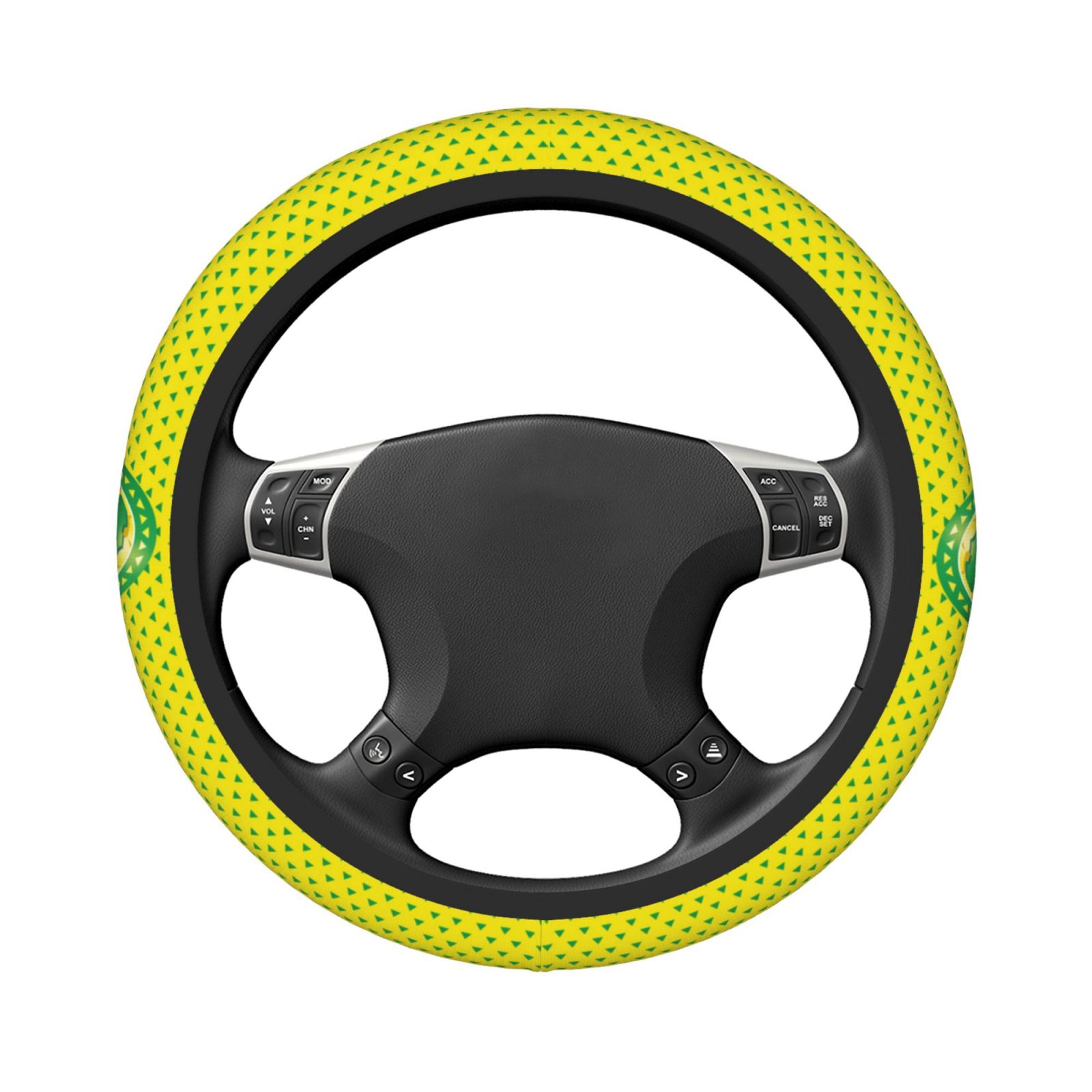 Confederation Of African Football Steering Wheel Cover ESW2442 - Soccerfana