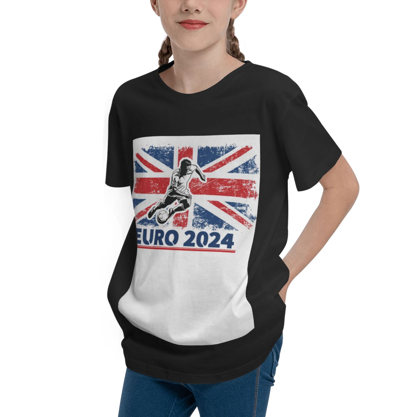 Kid's England EURO 2024 Teenage T-shirt TET1754 - Soccerfana