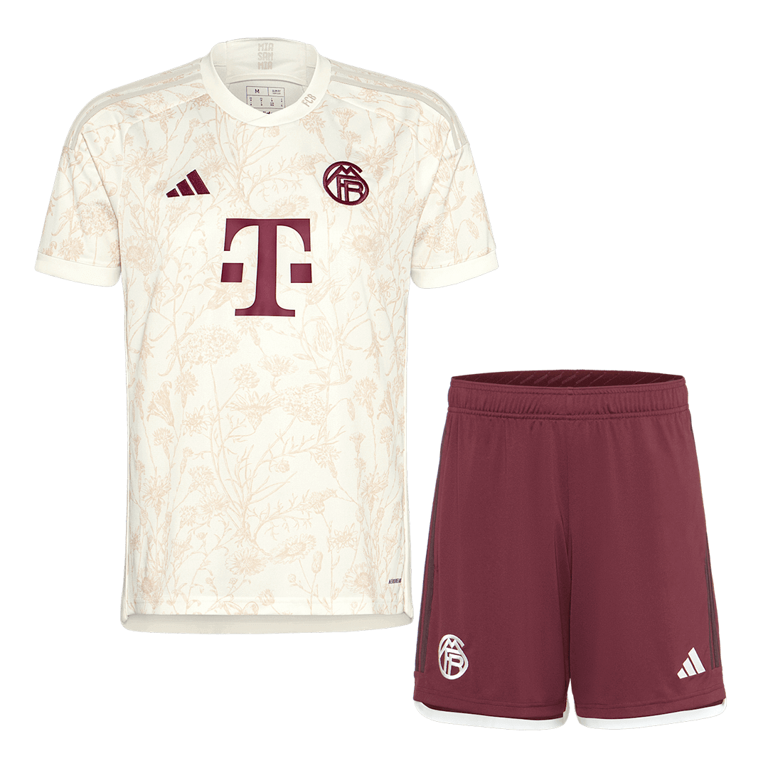Kid's Bayern Munich Third Jersey+Shorts 23/24 - Soccerfana