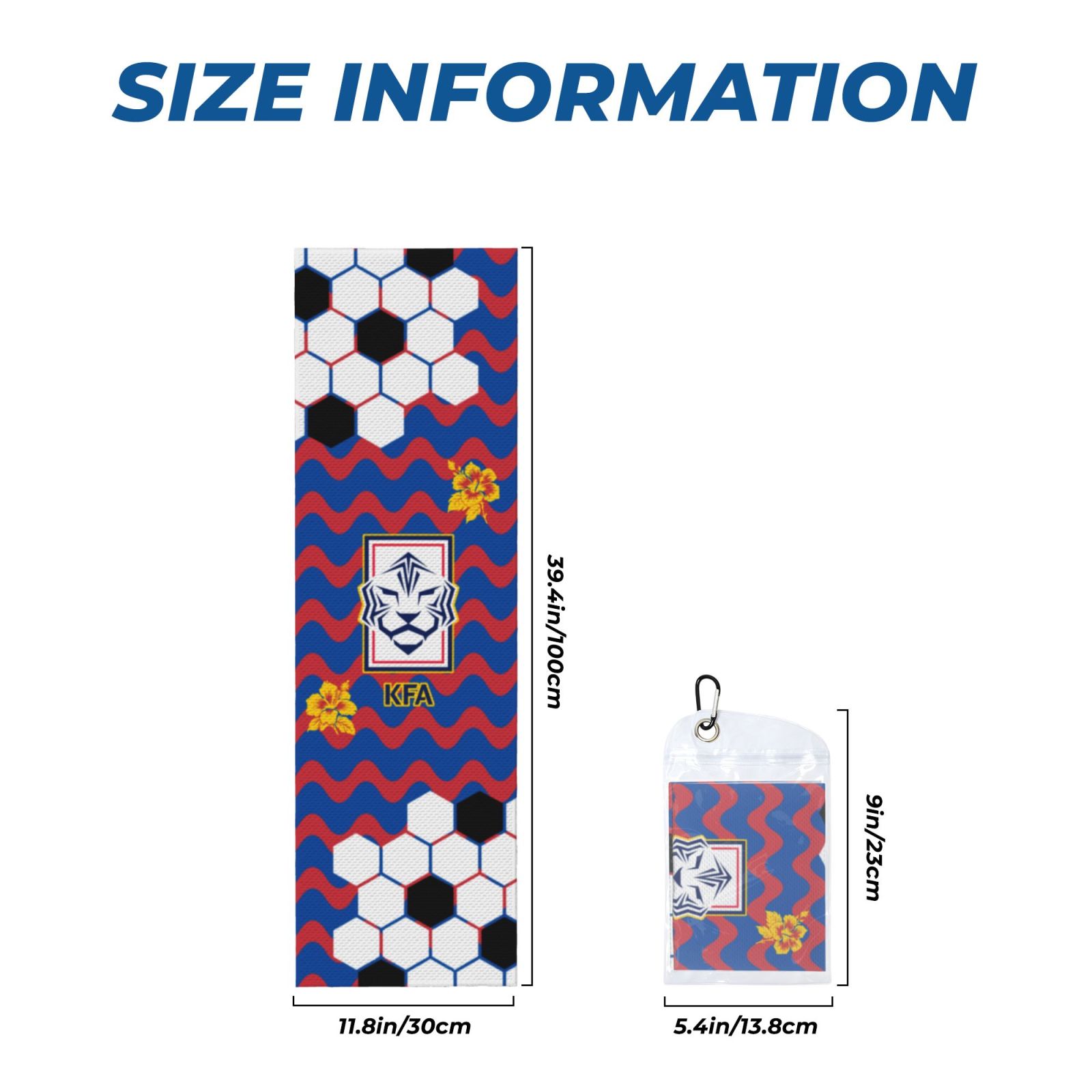 South Korea Sport Towel CET1955 - Soccerfana