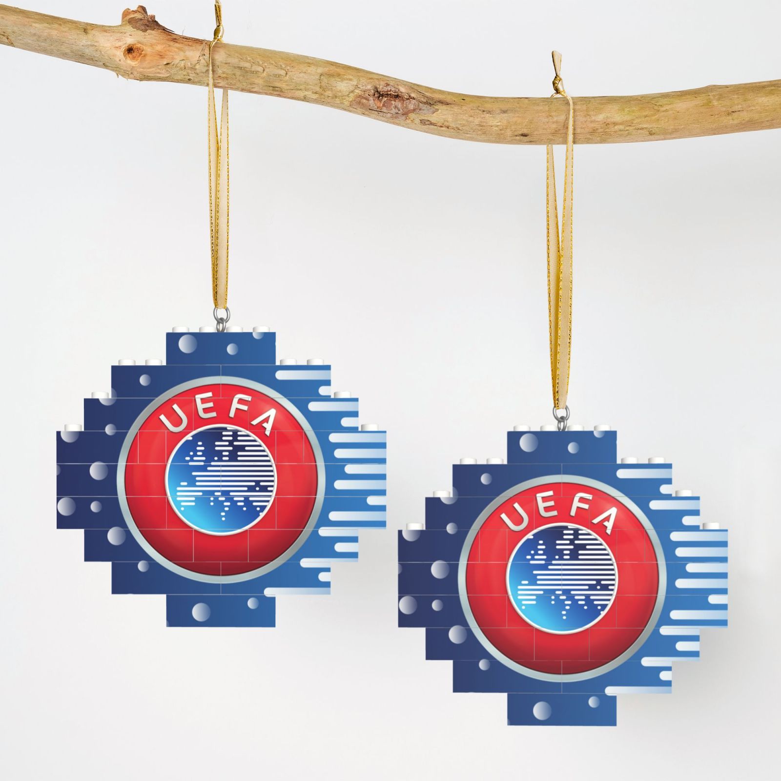 UEFA Building Block Puzzle Ornament BBP2097 - Soccerfana