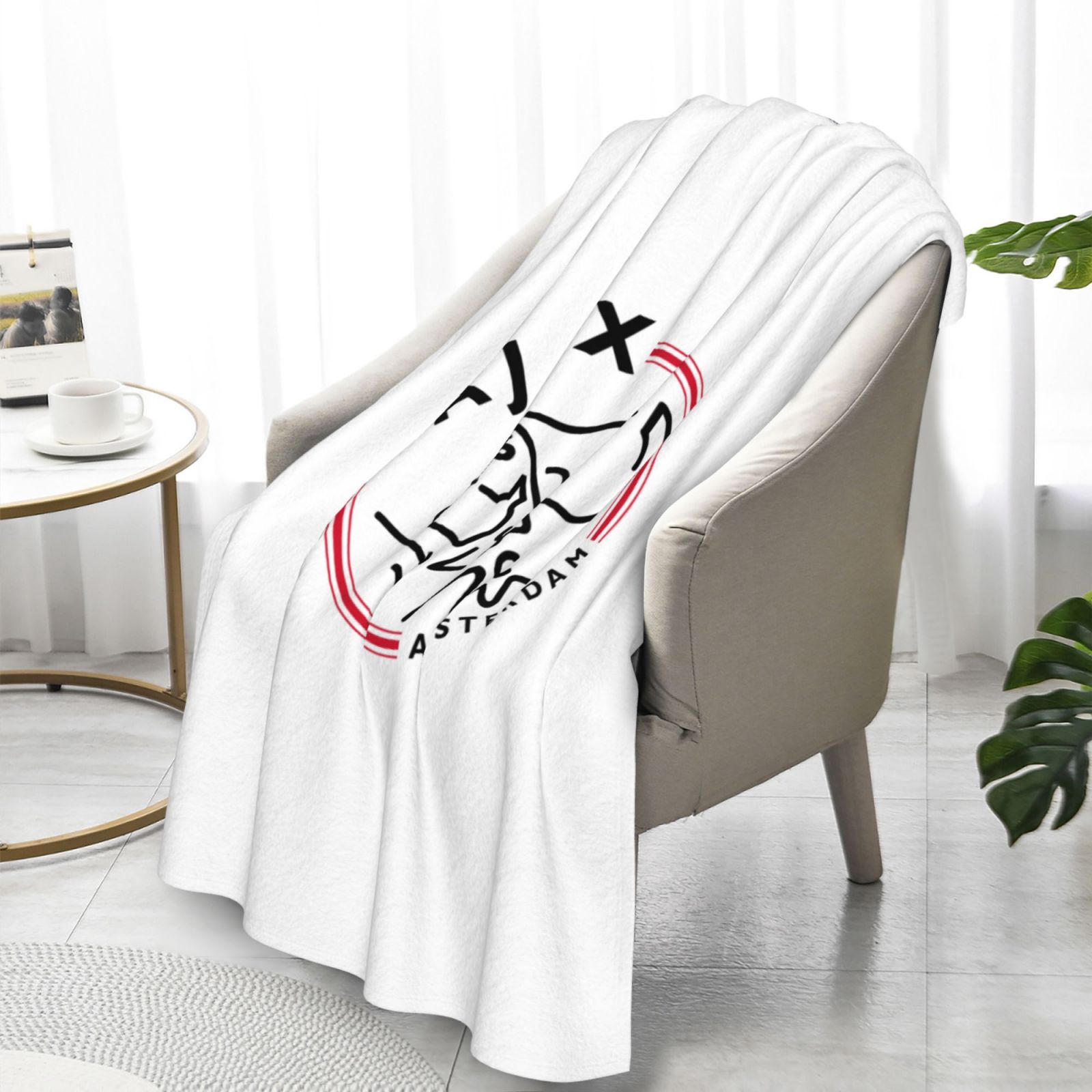 Ajax Flannel Blanket FLB1561 - Soccerfana