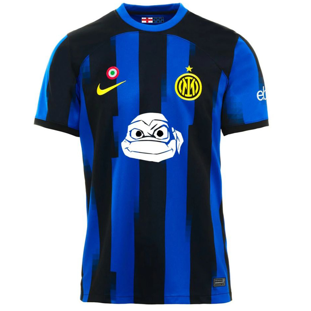 Inter Milan Ninja Turtles Special Edition Home Jersey 23/24 - Soccerfana