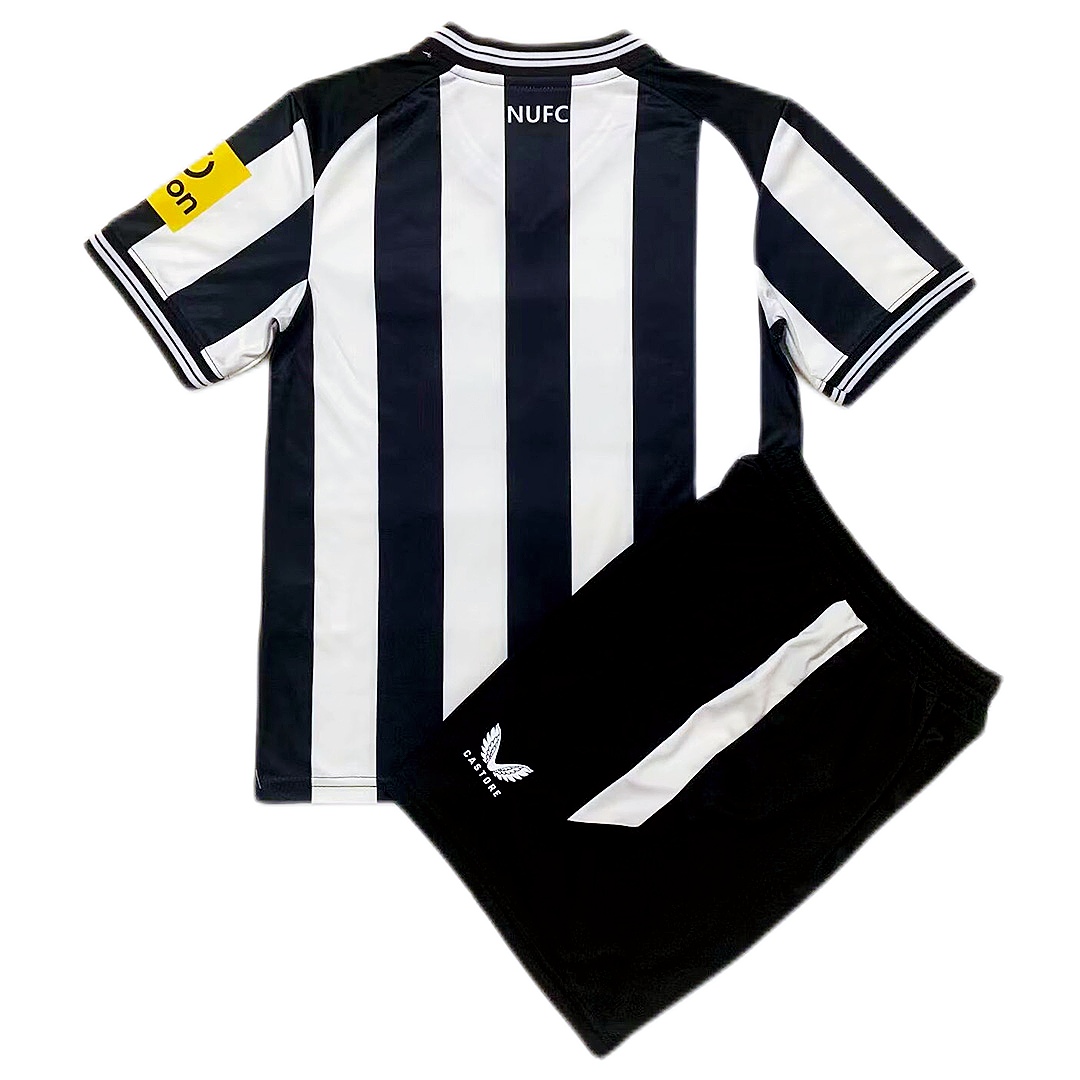 Kid's Newcastle United Home Jersey+Shorts 23/24 - Soccerfana