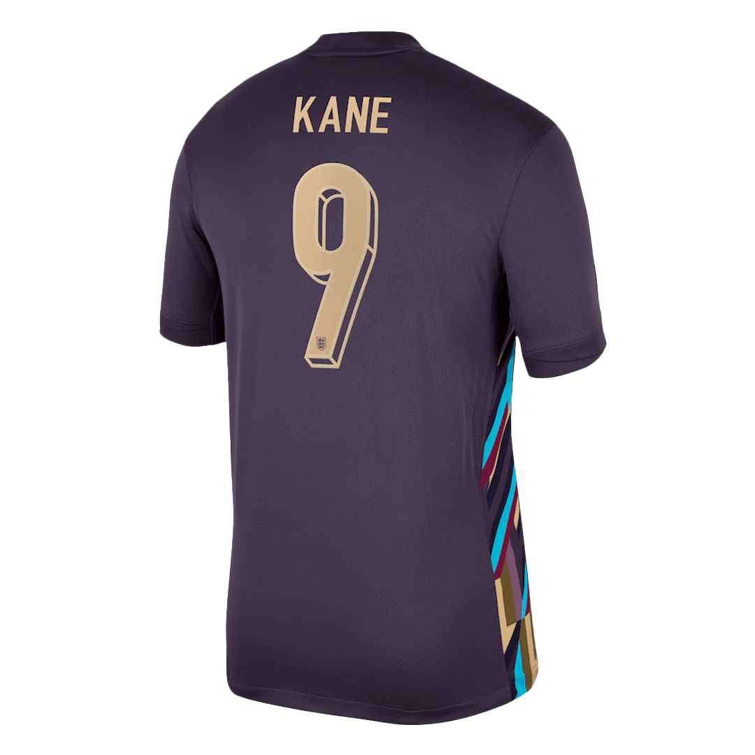 Harry Kane #9 England Away Jersey EURO 2024 - Soccerfana