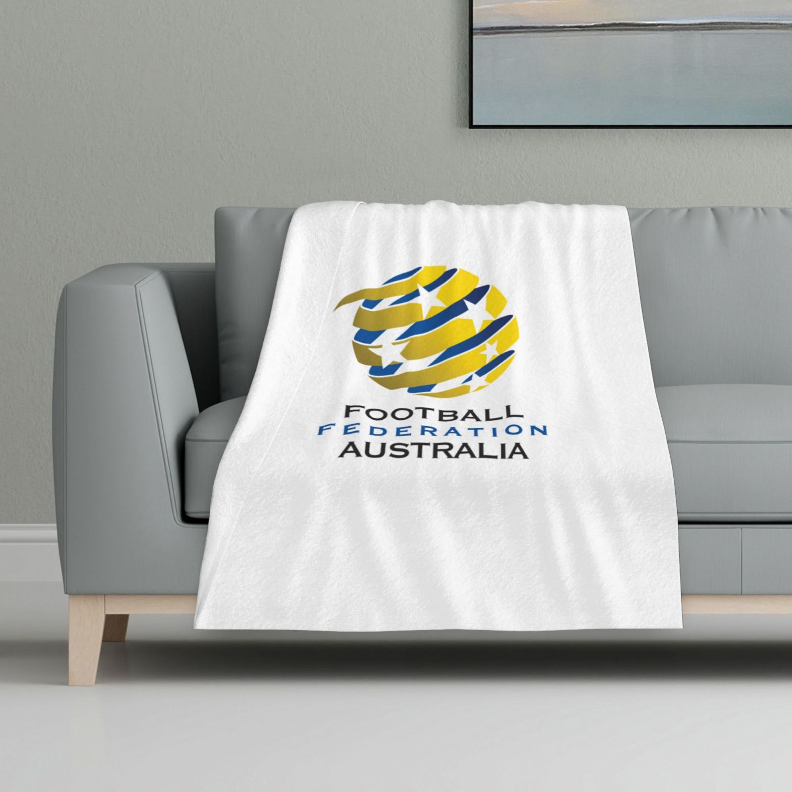 Australia Flannel Blanket FLB1525 - Soccerfana