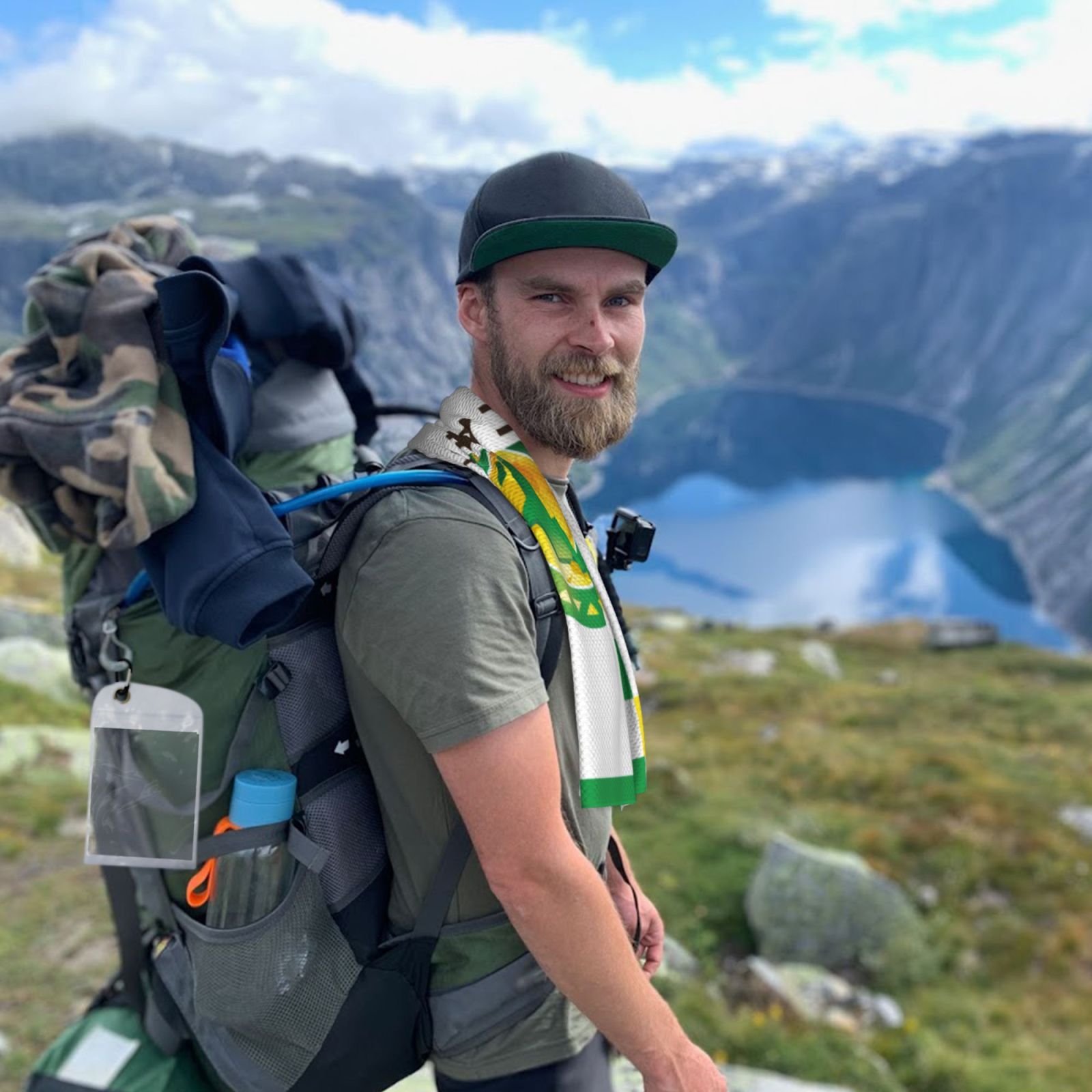 Confederation Of African Football Sports Towel CET2137 - Soccerfana