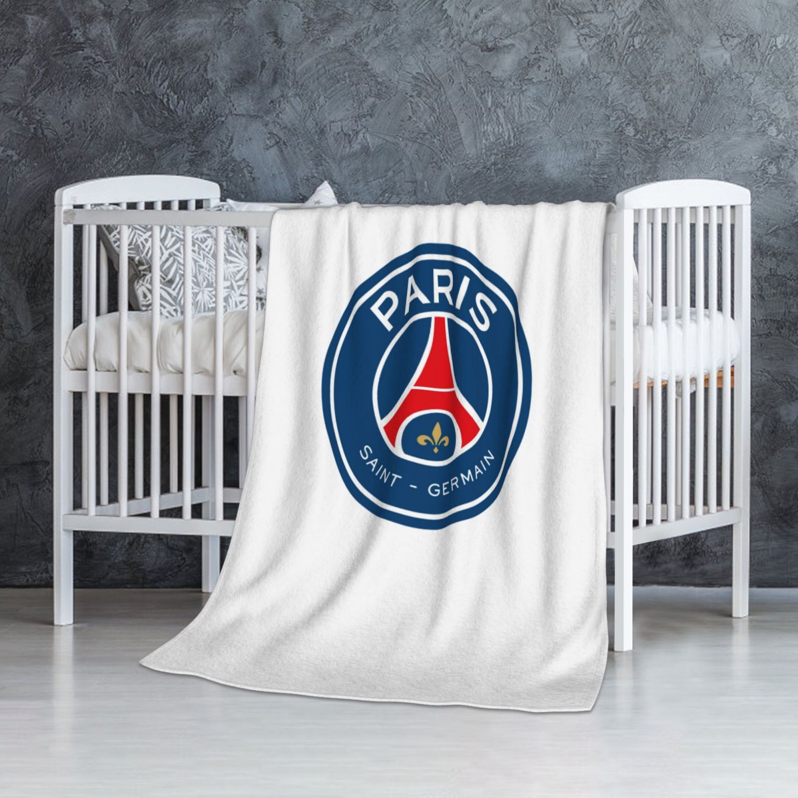 Paris Saint-Germain Flannel Blanket FLB1581 - Soccerfana