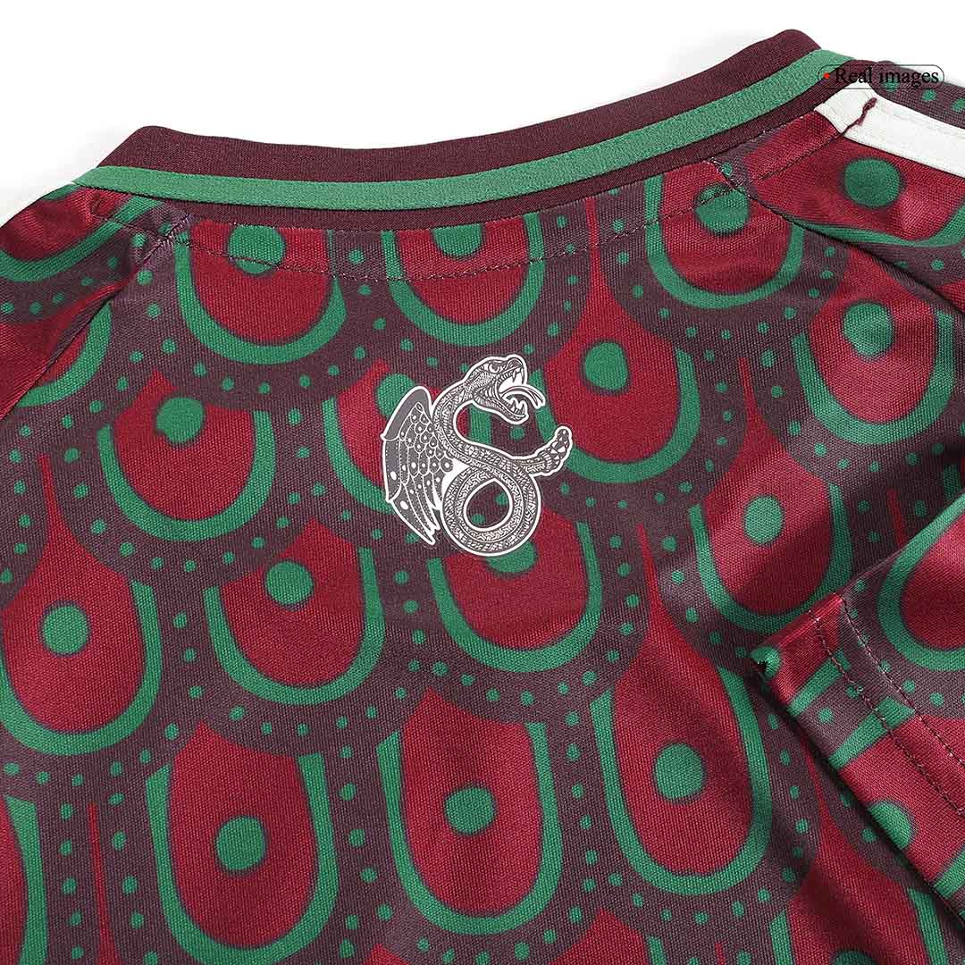 Kid's Mexico Home Jersey+Shorts Copa America 2024 - Soccerfana