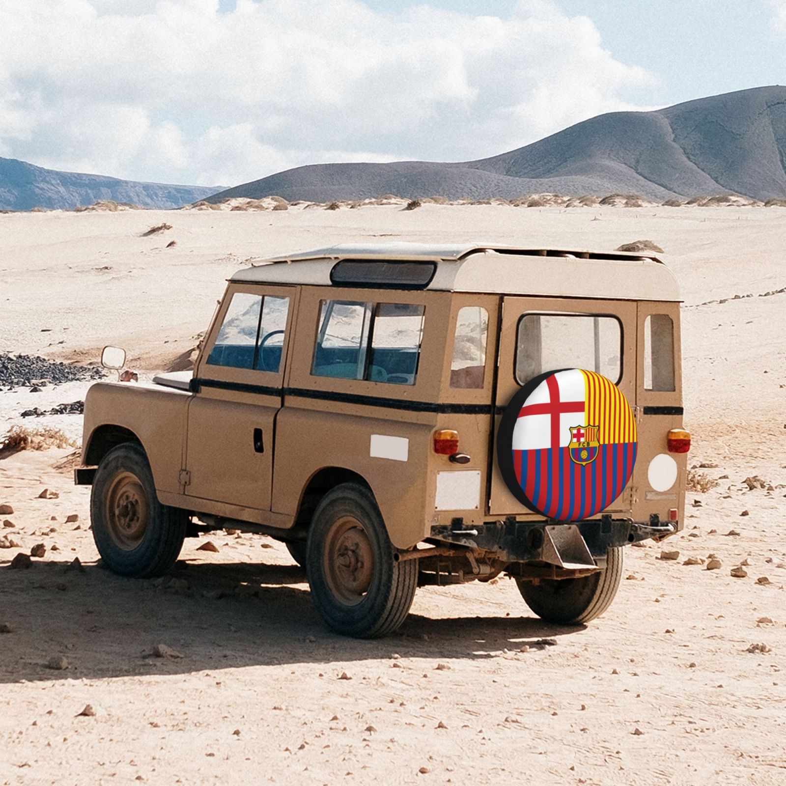 Barcelona Tire Dust Cover TIC2670 - Soccerfana