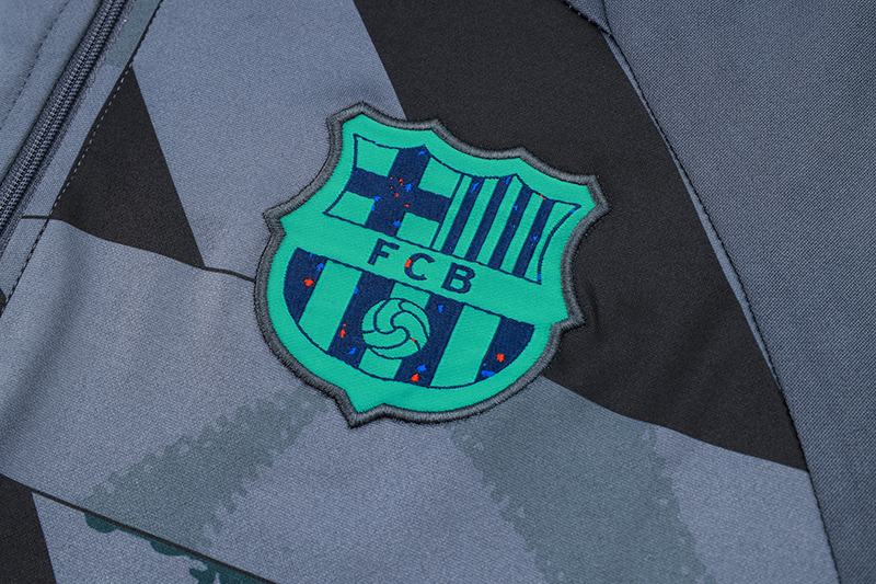 Barcelona Long Sleeve Track Suit 23/24 MEN582 - Soccerfana