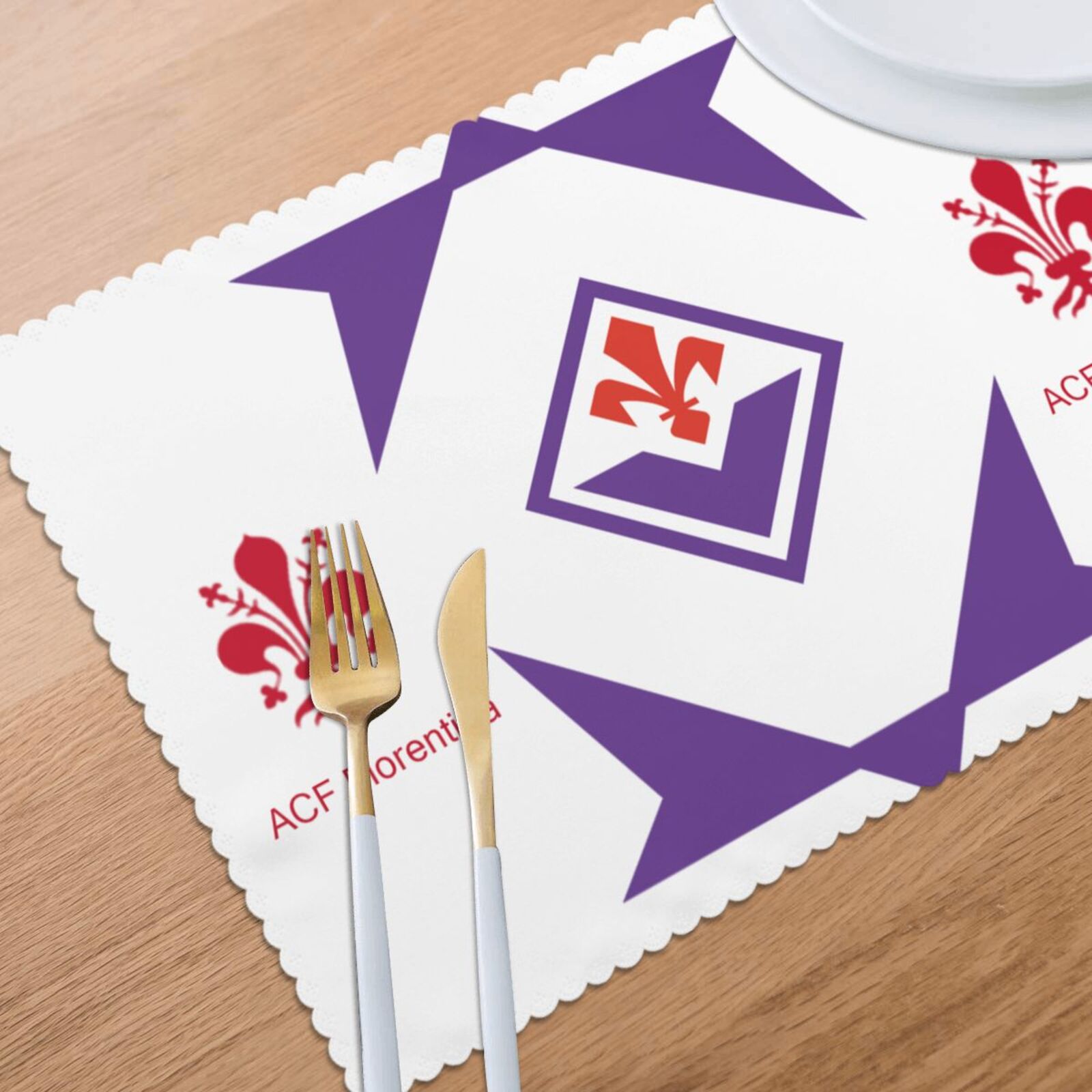 Fiorentina Placemat Set Of 6 PFD2260 - Soccerfana