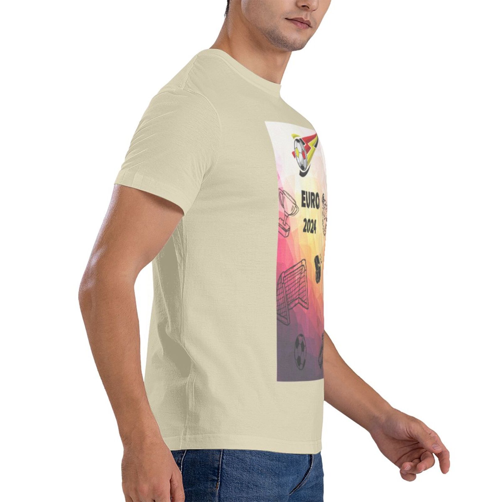 Men's Germany EURO 2024 Basic Short Sleeve T-Shirt BST1771 - Soccerfana