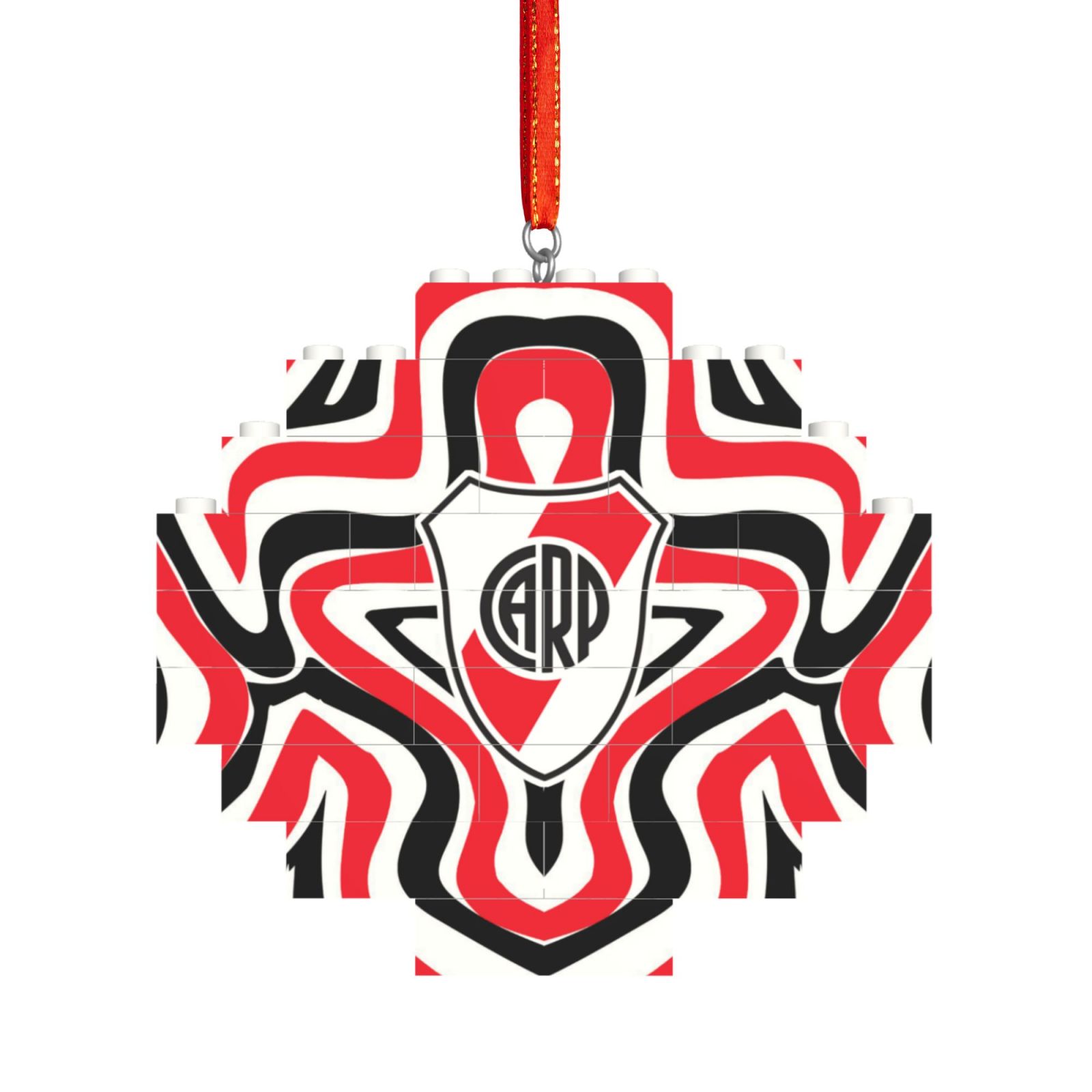River Plate Building Block Puzzle Ornament BBP2008 - Soccerfana