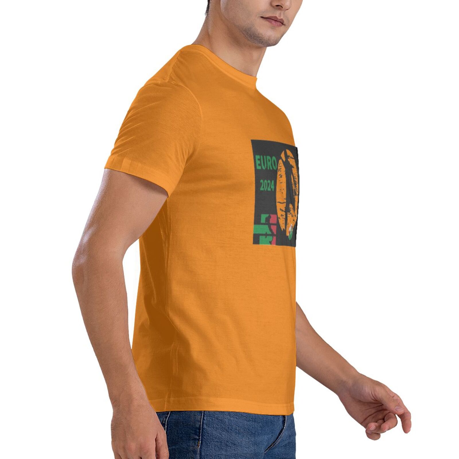 Men's Italy EURO 2024 Basic Short Sleeve T-Shirt BST1751 - Soccerfana