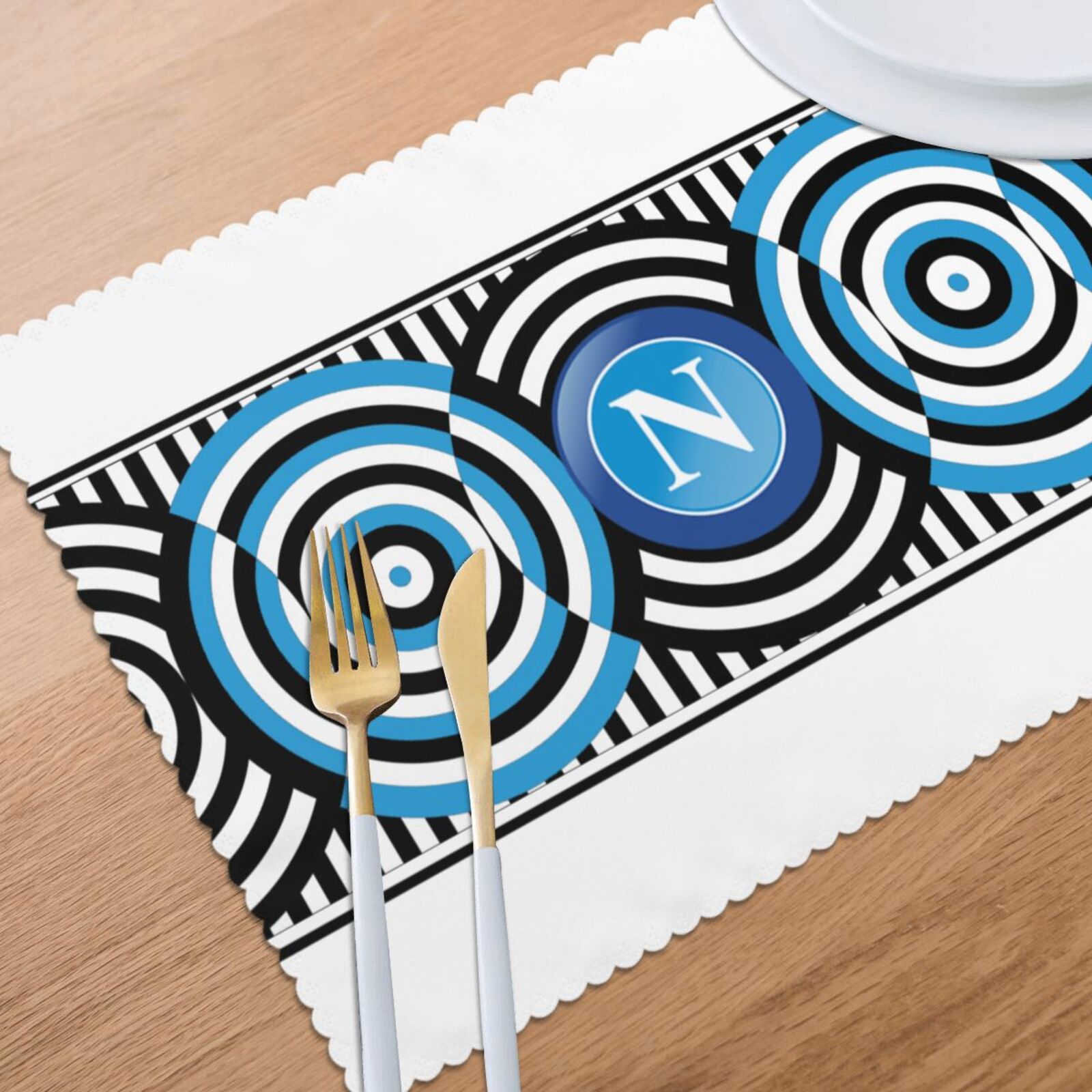 SSC Napoli Placemat Set Of 6 PFD2291 - Soccerfana