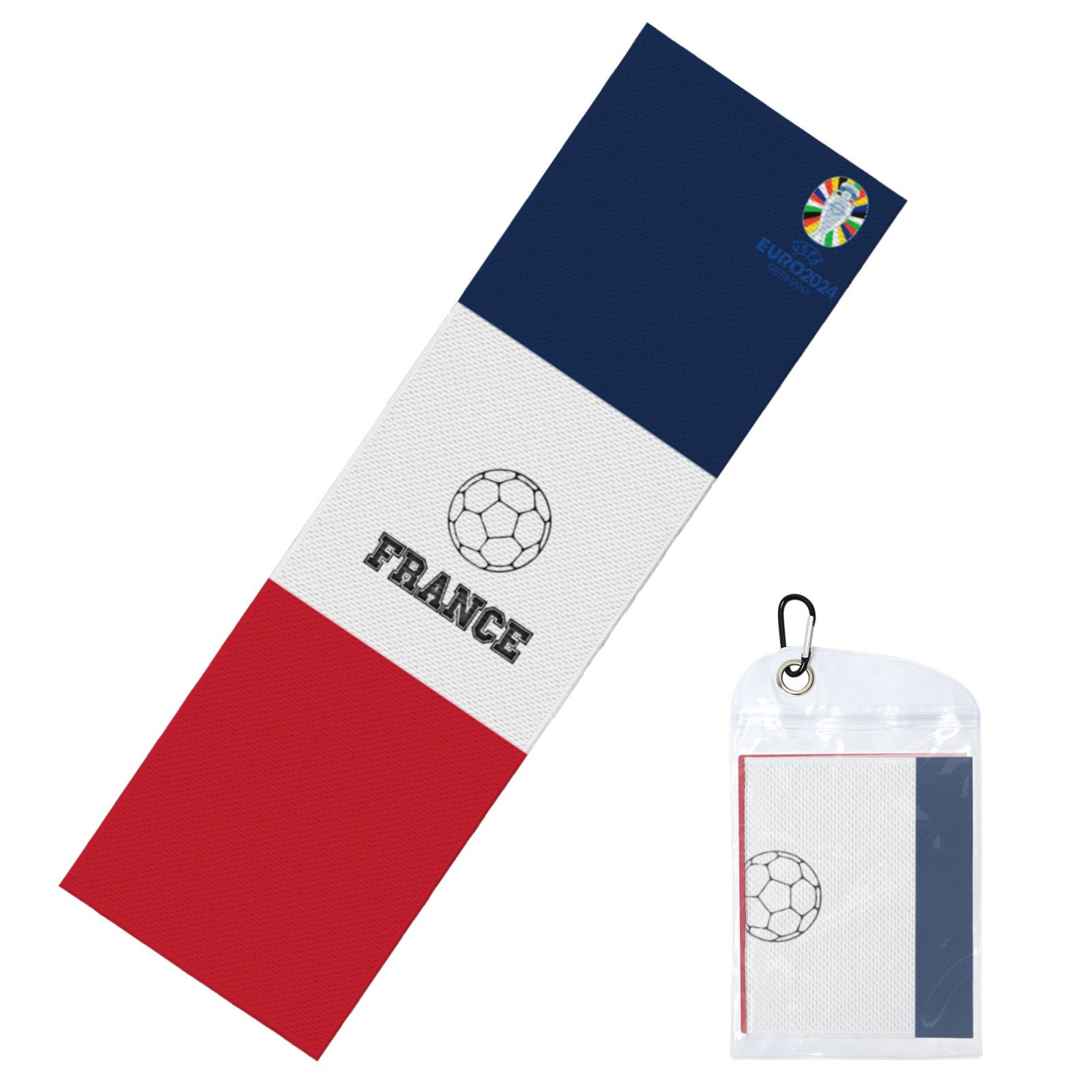 France EURO 2024 Cold Exercise Towel CET1691 - Soccerfana